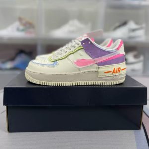 Premium layered platform sneakers in stylish multi color fashion design