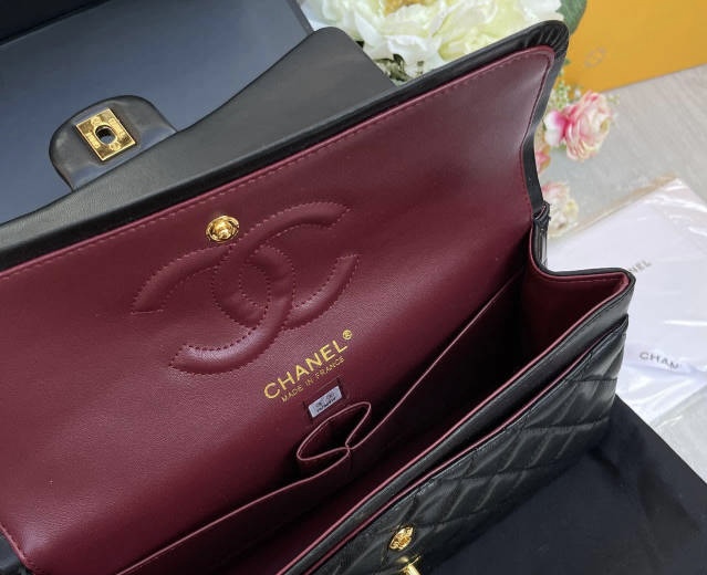 Classic CF Caviar quilted flap crossbody bag 25cm with elegant chain strap from Hype Outfit Shop