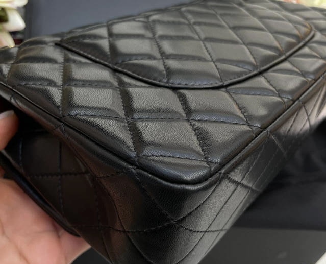 Classic CF Caviar quilted flap crossbody bag 25cm with elegant chain strap from Hype Outfit Shop